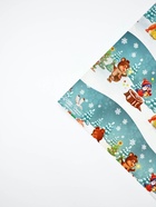 Набор упаковочной бумаги «Новогодняя», 4 листа, 70 × 100 см 10863494