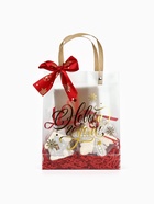 Подарочный пакет с наполнителем,лентой и гирляндой, 20 × 8 × 25 см - фото 63132047