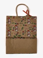 Набор подарочных крафтовых пакетов «Новый год», 3 шт,  25,4 × 30,5 × 12,7 см - фото 119717546