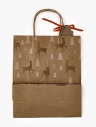 Набор подарочных крафтовых пакетов «Новый год», 3 шт,  25,4 × 30,5 × 12,7 см - фото 119717541