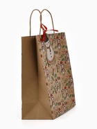 Набор подарочных крафтовых пакетов «Новый год», 3 шт,  25,4 × 30,5 × 12,7 см - фото 119717544