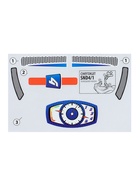 УЦЕНКА Снегокат Snowpatrol 2, со спинкой, с фонариком, красный, чёрный, SND4/1 Nika Kids - Фото 20