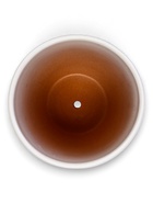 Горшок цветочный с поддоном 1,4 л, d15/h13 см белый керамика, "Голландия" (М) 10959214