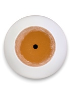 Горшок цветочный с поддоном 1,4 л, d15/h13 см капучино керамика, "Туман" (М) 10959215