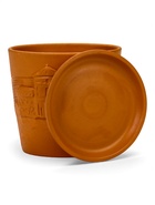 Горшок для цветов «Голландия», 1.45 л, d=15 см, h=13.5 см, керамический, с поддоном, коричневый 10959219