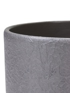 Горшок для цветов «Жемчуг», 1.6 л, d=15 см, h=13 см, керамический, с поддоном, серый 10959222