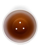 Горшок цветочный с поддоном 2,5 л, d18/h16 см белый керамика, "Голландия" (М) 10959223