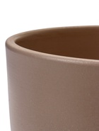 Горшок для цветов «Туман», 2.5 л, d=17.5 см, h=15.5 см, керамический, с поддоном, коричневый 10959224