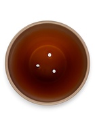 Горшок для цветов «Туман», 2.5 л, d=17.5 см, h=15.5 см, керамический, с поддоном, коричневый 10959224