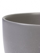 Горшок цветочный с поддоном 2,5 л, d18/h16 см серый керамика, "Туман" (М) 10959225