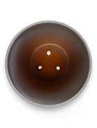 Горшок цветочный с поддоном 2,5 л, d18/h16 см серый керамика, "Туман" (М) 10959225