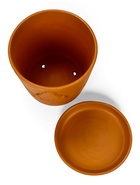 Горшок для цветов «Голландия», 2.6 л, d=17.5 см, h=16 см, керамический, с поддоном, коричневый 10959228