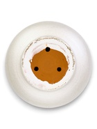 Горшок для цветов «Жемчуг», 3 л, d=17.5 см, h=15.5 см, керамический, с поддоном, белый 10959229