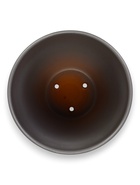 Горшок для цветов «Туман», 5 л, d=22 см, h=19.5 см, керамический, с поддоном, серый 10959236