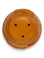 Горшок для цветов «Голландия», 5 л, d=22 см, h=19.5 см, керамический, с поддоном, коричневый 10959237