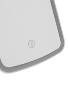 УЦЕНКА Зеркало KZ-12, подсветка, настольное, 42 диода, USB, 3 режима свечения - Фото 3