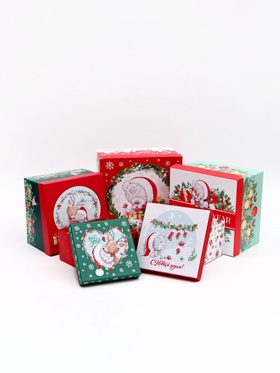 {{photo.Alt || photo.Description || 'УЦЕНКА Набор коробок 5 в 1 "С Новым Годом!"'}}