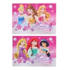 Альбом для рисования А5, 20 листов на клею "Принцессы" выборочно УФ-лак, микс - Фото 1