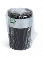 УЦЕНКА Пепельница для авто TORSO с подсветкой, череп, черный - Фото 2