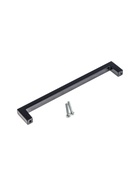 УЦЕНКА Ручка-скоба CAPPIO SQUARE RSC007, алюминий, м/о 160 мм, чёрная, 7 шт. 10970527
