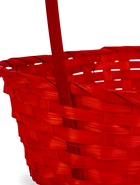 Корзина плетёная для хранения, бамбук, красная, набор 3 шт., Greengo - Фото 5