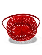 Корзина плетёная для хранения, бамбук, красная, набор 3 шт., Greengo - Фото 10