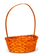 Корзина плетёная для хранения, бамбук, оранжевая, набор 3 шт., Greengo - Фото 3