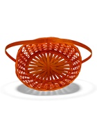 Корзина плетёная для хранения, бамбук, оранжевая, набор 3 шт., Greengo - Фото 7