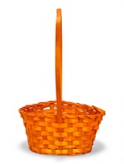 Корзина плетёная для хранения, бамбук, оранжевая, набор 3 шт., Greengo - Фото 7