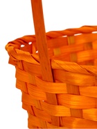 Корзина плетёная для хранения, бамбук, оранжевая, набор 3 шт., Greengo - Фото 8