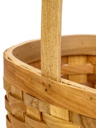 Корзина плетеная 22 х 15,5 х 12 см ручка h=13 см секвойя - фото 63233220