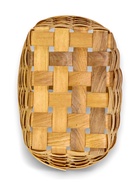 Корзина плетеная 22 х 15,5 х 12 см ручка h=13 см секвойя - фото 63233223