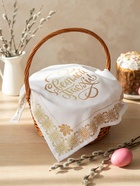 Салфетка пасхальная на стол «Светлой Пасхи» 65×65 см - Фото 2