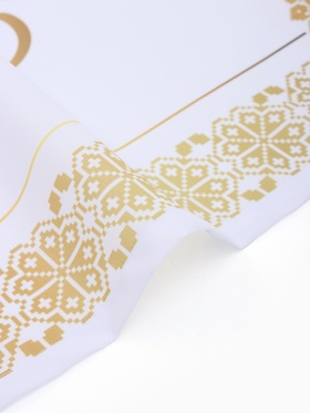 Салфетка пасхальная на стол «Светлой Пасхи» 65×65 см