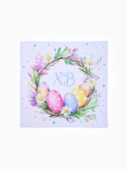 Салфетка пасхальная на стол «Пасхальный венок» 65×65 см - Фото 3