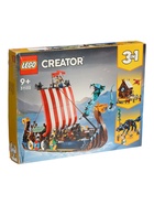 УЦЕНКА Конструктор «Корабль викингов и Мидгардский змей» - Фото 9