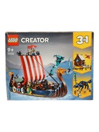 УЦЕНКА Конструктор «Корабль викингов и Мидгардский змей» - Фото 10