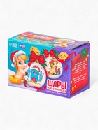 УЦЕНКА Набор для творчества «Елочные шары под раскраску. Волшебные истории» + краски, 2 шт. - Фото 4