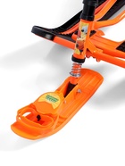 УЦЕНКА Снегокат «Тимка спорт 4-1» Ми-ми-мишки, со спинкой, оранжевый, ТС4-1/ММ2 Nika Kids - Фото 12