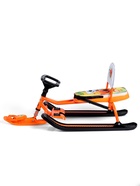 УЦЕНКА Снегокат «Тимка спорт 4-1» Ми-ми-мишки, со спинкой, оранжевый, ТС4-1/ММ2 Nika Kids - Фото 8