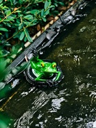 Садовая фигура из полистоуна «Лягушка на шине», 14×13×9.5 см, плавающая - Фото 13