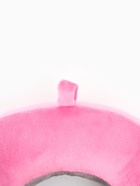 Подушка для путешествий бархатная формовая "Самолет", розовая 10911163