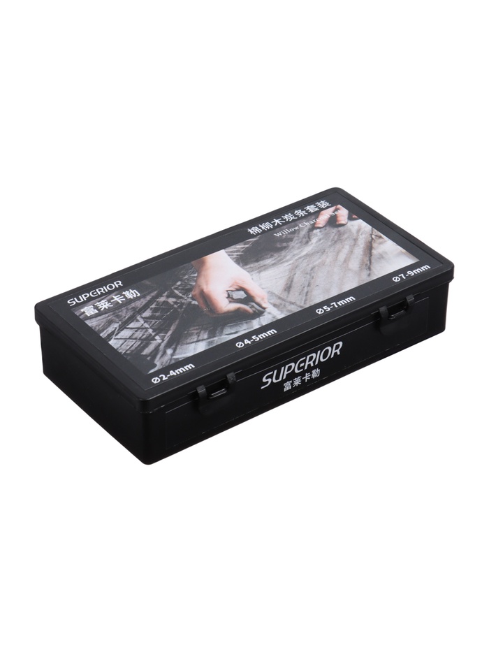 Уголь натуральный набор 48 штук, в картонной коробке - Фото 1