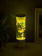 Светильник "Аквариум с рыбками" LED RGB 4,5Вт USB серебро 8,7х8,7х27 см - фото 63233319