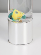 Светильник "Аквариум с рыбками" LED RGB 4,5Вт USB серебро 8,7х8,7х27 см - фото 63233325