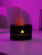 Увлажнитель воздуха LHU-15, ультразвуковой, 250 мл, эффект пламени, 4.5 Вт, 3 режима, подсветка, USB 10919445