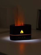 Увлажнитель воздуха LHU-15, ультразвуковой, 250 мл, эффект пламени, 4.5 Вт, 3 режима, подсветка, USB 10919445