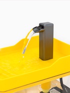 Фонтан для кошек и собак 1,5 л, 16,5 х 11,5 х 12 см, евророзетка, жёлтый 10923434