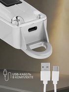 Машинка для стрижки LTRI-22, 2.5 Вт, 4 насадки, 1.5/3/4.5/6 мм, USB, серебристая - Фото 3