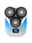 Электробритва LBR-10, 3 Вт, роторная, 3 головки, от АКБ - Фото 1